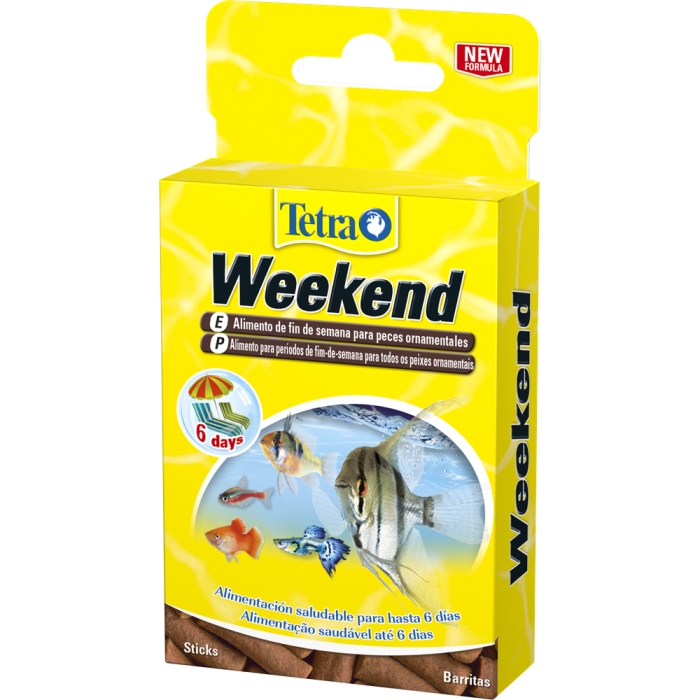 Tetra TETRAMIN WEEKEND 20-STICKS Alimento para Peces hasta 6 días 1