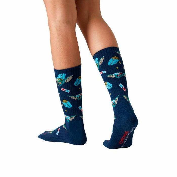 Calcetines Jimmy Lion Athletic Stripe Parties Azul 36-40 1 Calcetines Jimmy Lion Athletic Stripe Parties Azul 36-40 1