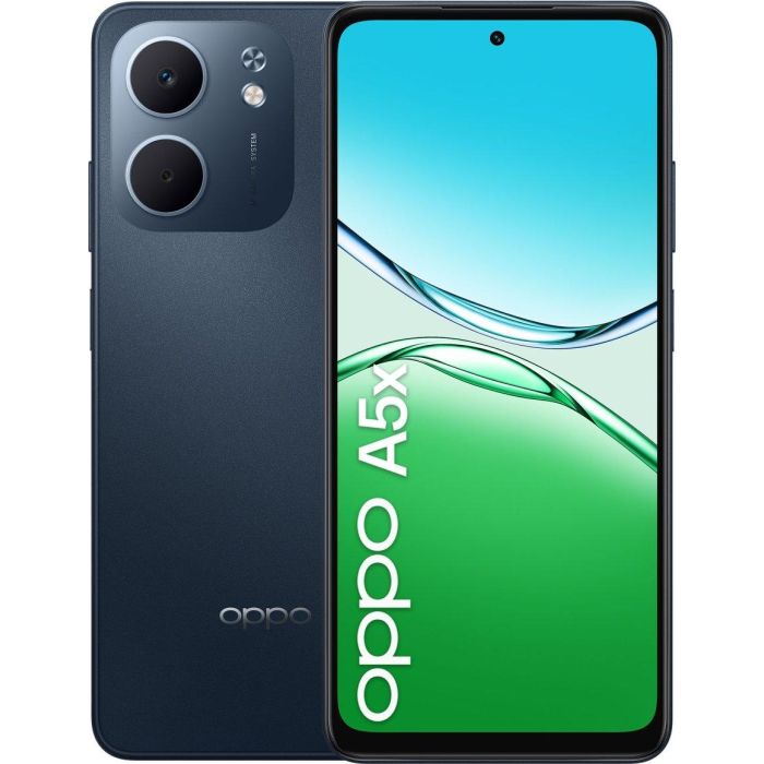 Oppo A5X 128GB Almacenamiento 4GB RAM Dual SIM 4G Negro y Azul