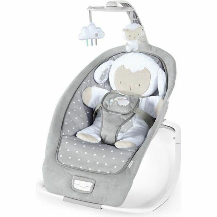 Ingenuity Hamaca Giratoria Automática Cuddle Lamb | Asiento Mecedor con 3 Posiciones, Melodías, Sonidos y Vibraciones para Bebés desde Nacimiento Ingenuity Hamaca Giratoria Automática Cuddle Lamb | Asiento Mecedor con 3 Posiciones, Melodías, Sonidos y Vibraciones para Bebés desde Nacimiento