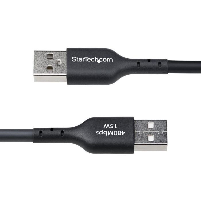 Cable USB Startech USB2AC4MBKE Negro 2 Cable USB Startech USB2AC4MBKE Negro 2