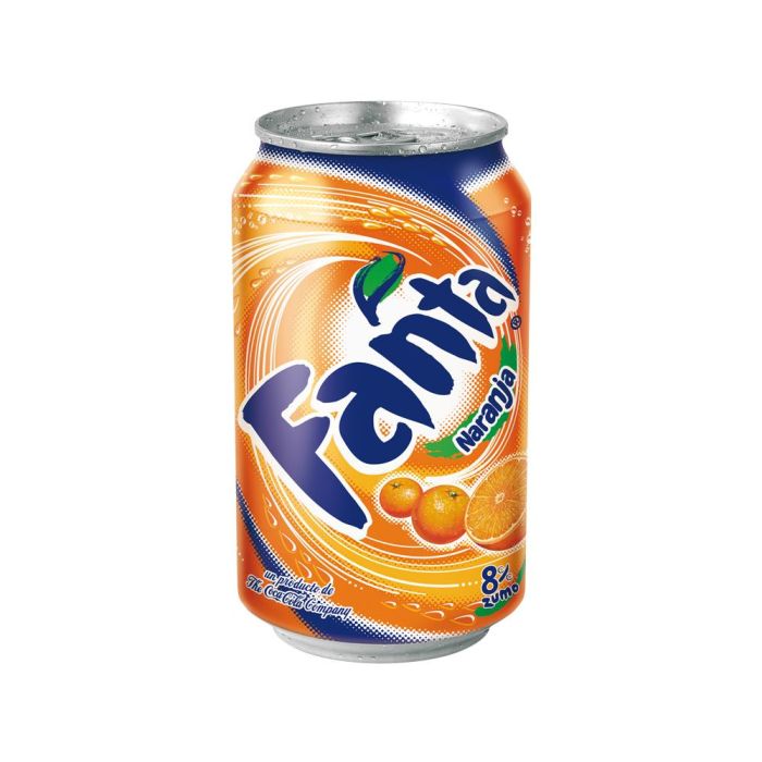 Refresco Fanta Naranja Lata 330 mL 1