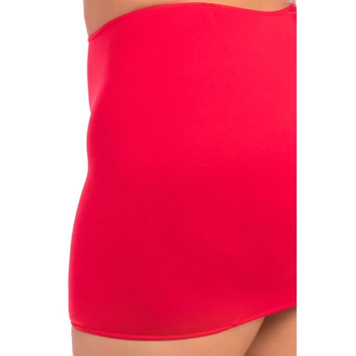 Conjunto de Lencería Pink Lipstick Rojo (3XL/4XL) 2