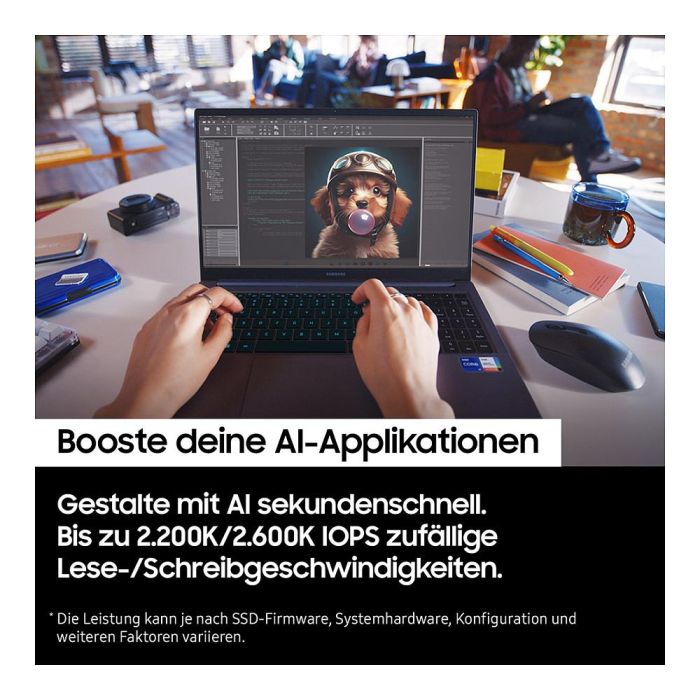 Samsung MZ-VAP1T0 SSD 1 TB M.2 PCI Express 5.0 NVMe V-NAND TLC 6