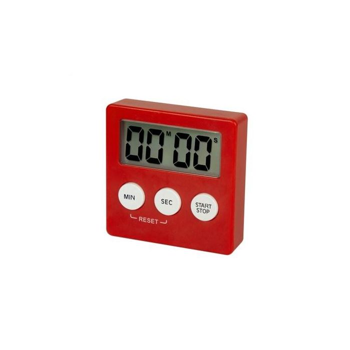 River ACK-002 Temporizador de Cocina con Imán, Rojo 1