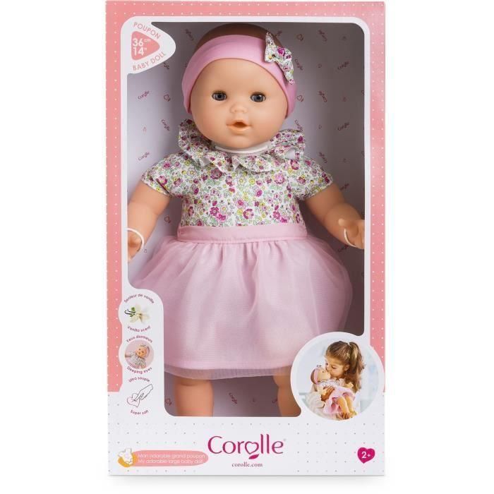Muñeca bebé grande - COROLLE - Mi adorable muñeca bebé de jardín de flores grande - 36 cm - a partir de 2 años 1 Muñeca bebé grande - COROLLE - Mi adorable muñeca bebé de jardín de flores grande - 36 cm - a partir de 2 años 1