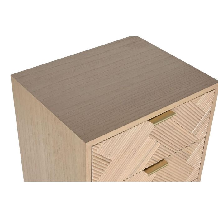 Cajonera Scandi DKD Home Decor Natural 34 x 101 x 42 cm 3