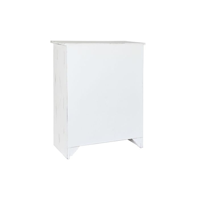 DKD Home Decor Cajonera Romántica de Madera Blanca con 5 Cajones y 1 Puerta (38 cm Fondo x 78 cm Ancho x 102 cm Alto) 8 DKD Home Decor Cajonera Romántica de Madera Blanca con 5 Cajones y 1 Puerta (38 cm Fondo x 78 cm Ancho x 102 cm Alto) 8