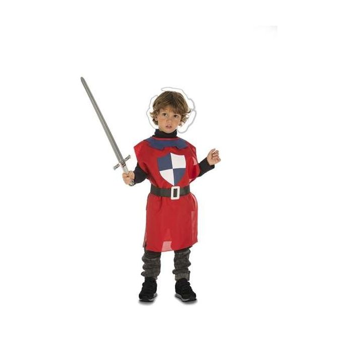 Disfraz peto medieval rojo talla 3-6 y Disfraz peto medieval rojo talla 3-6 y
