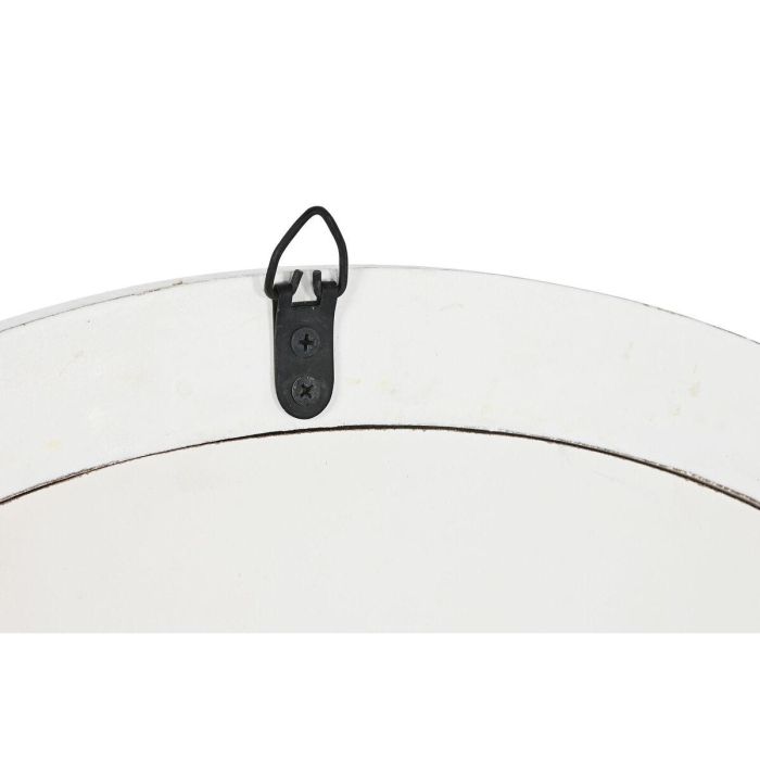 Espejo Indio DKD Home Decor Blanco Marron 4.5 x 71 x 71 cm 1