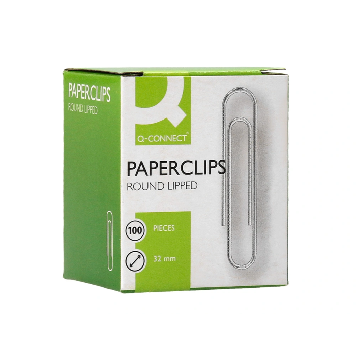 Q-connect Clips niquelados nº 32 mm caja de 100 unidades 4 Q-connect Clips niquelados nº 32 mm caja de 100 unidades 4