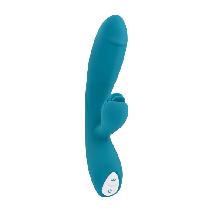 Vibrador Punto G Evolved Fierce Flicker Azul 8