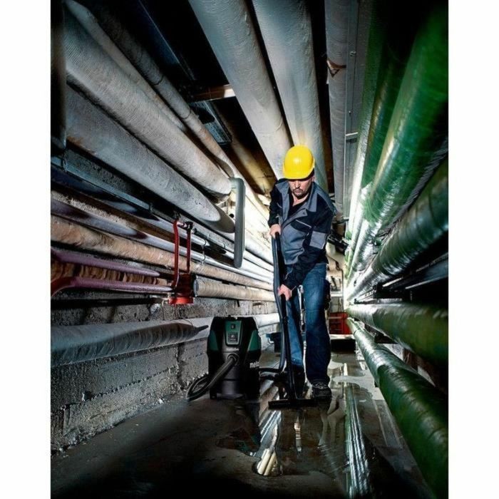 Metabo ASA 25 L PC Aspirador Multiuso con Accesorios Incluidos (Ø 32 mm / 3,5 m, Filtro de Poliéster, Bolsa PE, etc.) 2