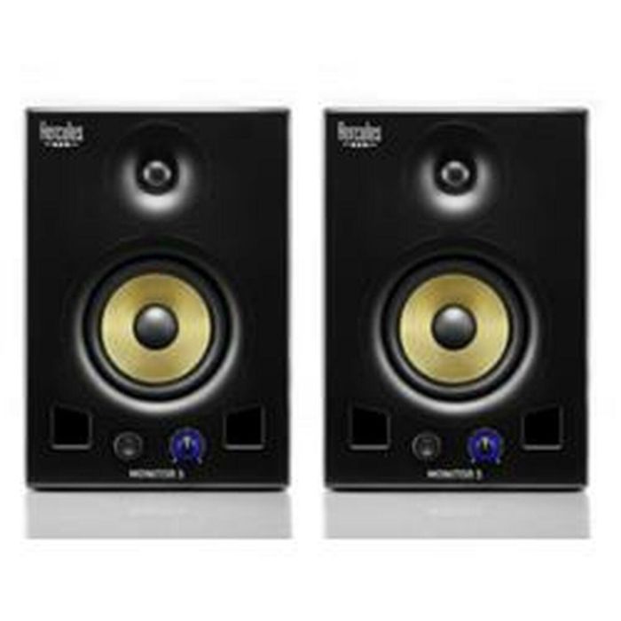 Hercules Monitor de Altavoz 5 - 2x80 Watts RMS - 160 Watts Peak Power - Woofer 5' Kevlar