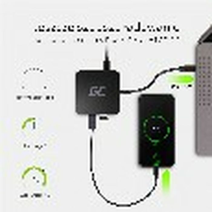 Dockstation Green Cell AK61 Plateado 87 W 8