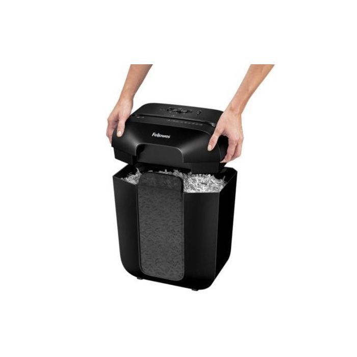 Destructora Fellowes LX50/ Corte en Partículas de 4 x 37mm/ Negra 4 Destructora Fellowes LX50/ Corte en Partículas de 4 x 37mm/ Negra 4