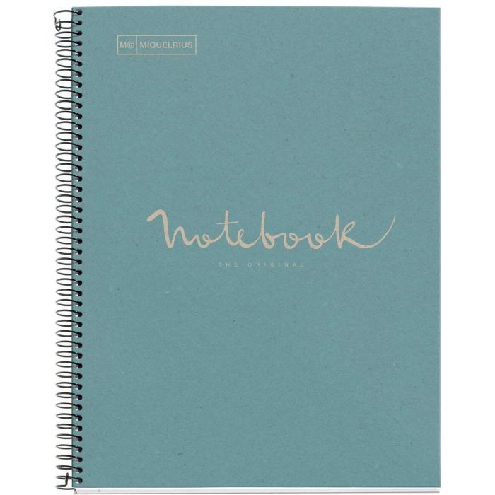 Miquelrius CUADERNO 100% RECICLADO NB-1 A4 80HOJAS ECOAZUL EMOTIONS 6092, Cuadriculado, Certificación Blue Angel y UE Ecolabel 0 Miquelrius CUADERNO 100% RECICLADO NB-1 A4 80HOJAS ECOAZUL EMOTIONS 6092, Cuadriculado, Certificación Blue Angel y UE Ecolabel 0