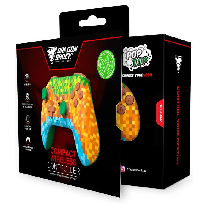 Dragon Shock PopTop Compact Gamepad Inalambrico Bluetooth para Nintendo Switch Multicolor 5