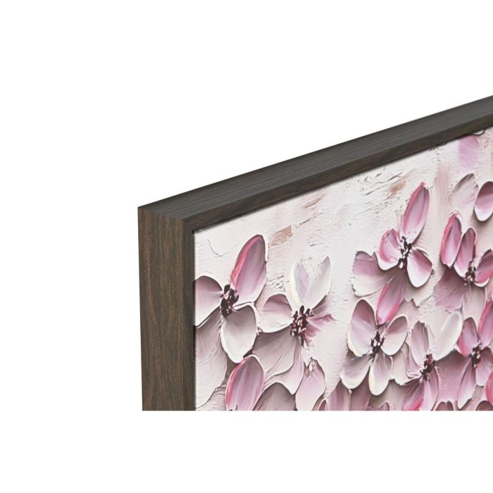 DKD Home Decor Cuadro Romántico Rosa Beige 4.5 x 103 x 103 cm para Decoración de Salón o Dormitorio en Lienzo y PS (2 Unidades) 3 DKD Home Decor Cuadro Romántico Rosa Beige 4.5 x 103 x 103 cm para Decoración de Salón o Dormitorio en Lienzo y PS (2 Unidades) 3
