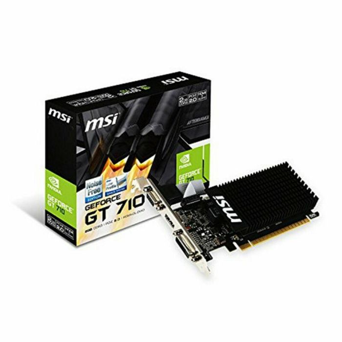 Tarjeta Gráfica MSI NVIDIA GeForce GT 710 GDDR3 42 Tarjeta Gráfica MSI NVIDIA GeForce GT 710 GDDR3 42