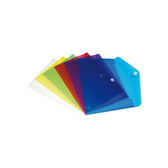 Dosier Sobre Grafoplas Pp Ecoplas Velcro Fº Cristal 12 unidades