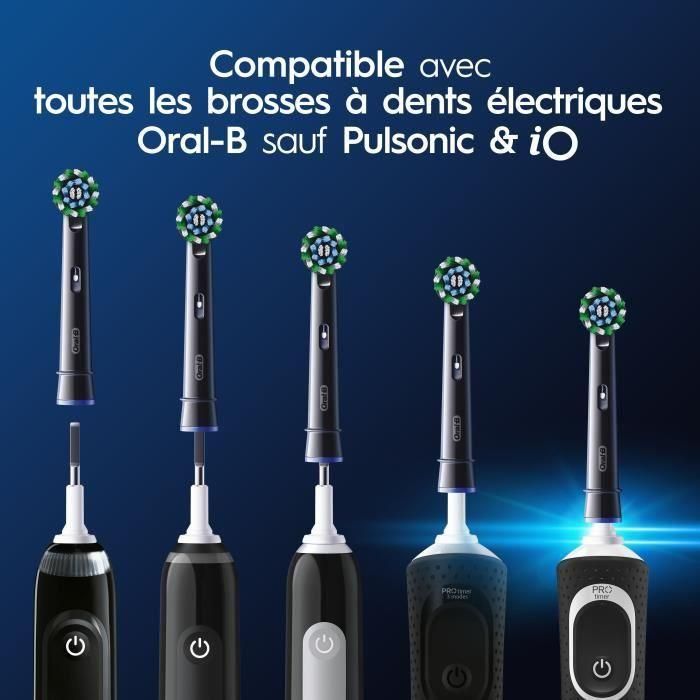 Oral-B ORA1727109856990 Cepillos Cross Action Pro Pack de 8 Negro 1