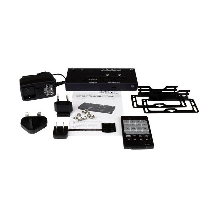 Switch HDMI Startech VS222HDQ Negro 3