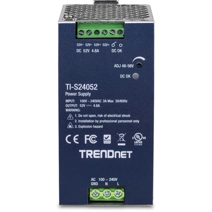Cargador para Portátil Trendnet TI-S24052 Cargador para Portátil Trendnet TI-S24052