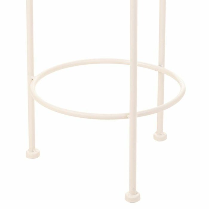 Soporte para Maceta Alexandra House Living Blanco Metal Hierro 28 x 120 x 58 cm 1