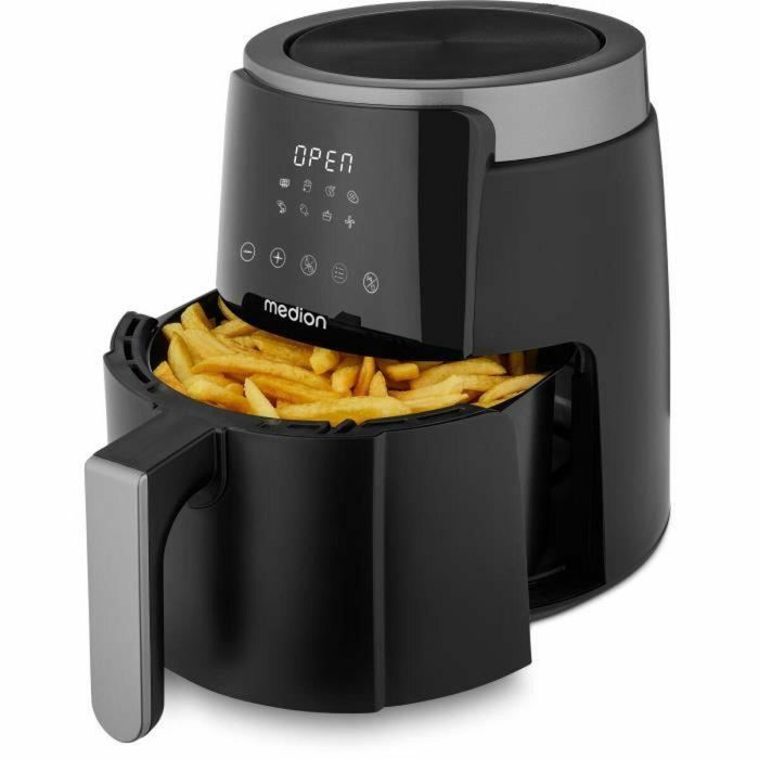 Medion MD13030 Freidora de Aire Caliente Digital 4.7 L 1500 W Negra 8