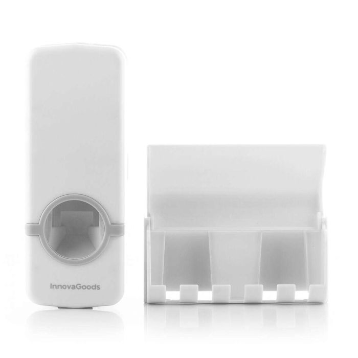 Dispensador de Pasta Dental con Soporte para Cepillos Diseeth InnovaGoods 10 Dispensador de Pasta Dental con Soporte para Cepillos Diseeth InnovaGoods 10