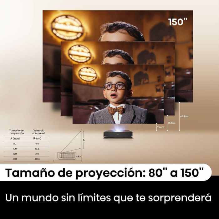 Proyector Hisense PT1 4K Ultra HD 3840 x 2160 px 5 Proyector Hisense PT1 4K Ultra HD 3840 x 2160 px 5