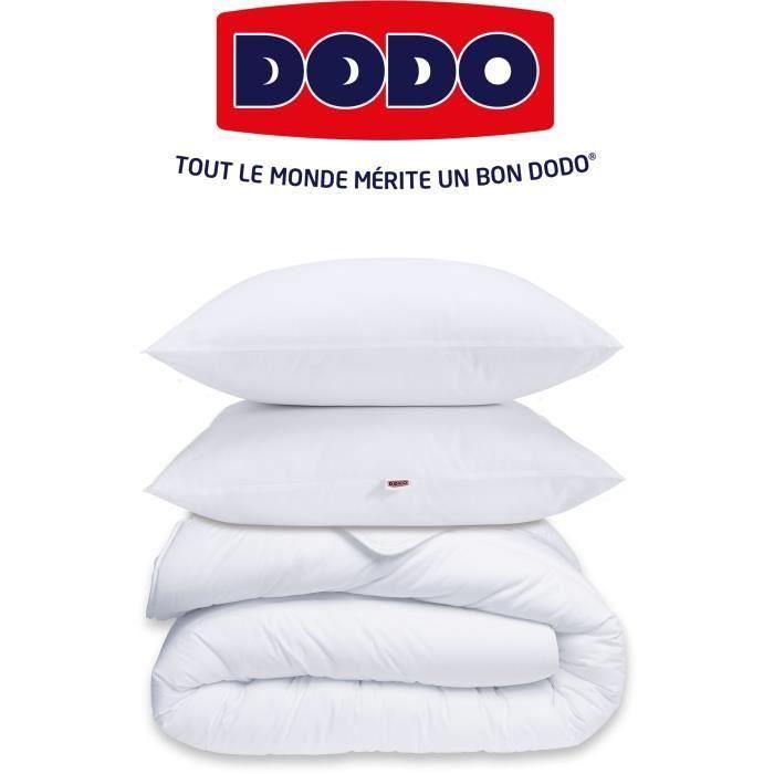 Paquete de protección: edredón 220x240 cm + funda de almohada + 1 protector de almohada - hecho en Francia 2 Paquete de protección: edredón 220x240 cm + funda de almohada + 1 protector de almohada - hecho en Francia 2