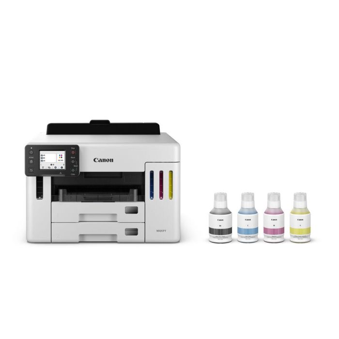 Canon Impresora Maxify GX5550 Megatank, Inyección de Tinta, Wi-Fi, Pantalla Táctil, Impresión A4, Hasta 600 Hojas 2 Canon Impresora Maxify GX5550 Megatank, Inyección de Tinta, Wi-Fi, Pantalla Táctil, Impresión A4, Hasta 600 Hojas 2