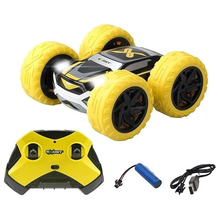 Exost Coche Teledirigido 360 Cross, Batería Recargable, Giro 360 Grados, 2.4 GHz, Interior/Exterior, 30-40 Minutos Juego, Desde 4 Años 0 Exost Coche Teledirigido 360 Cross, Batería Recargable, Giro 360 Grados, 2.4 GHz, Interior/Exterior, 30-40 Minutos Juego, Desde 4 Años 0