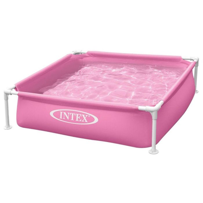 Piscina Desmontable Intex 342 L 122 x 30 x 122 cm Rosa (3 Unidades) 6