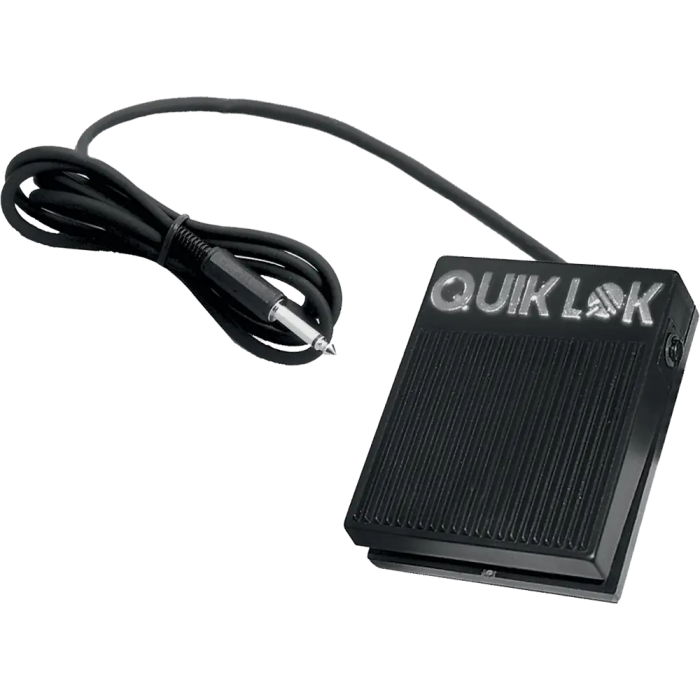 QUIKLOK Pedal Sustain Teclado Universal Jack Mono Macho Cable 2m 1