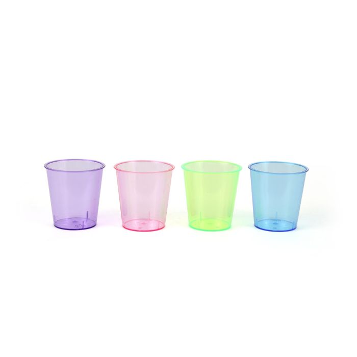 Set de 24 vasos chupito Algon 30 ml colores (24 Cajas) 2 Set de 24 vasos chupito Algon 30 ml colores (24 Cajas) 2