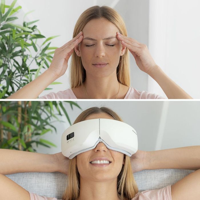 Masajeador de Ojos con Compresión de Aire 4 en 1 Eyesky InnovaGoods 10 Masajeador de Ojos con Compresión de Aire 4 en 1 Eyesky InnovaGoods 10
