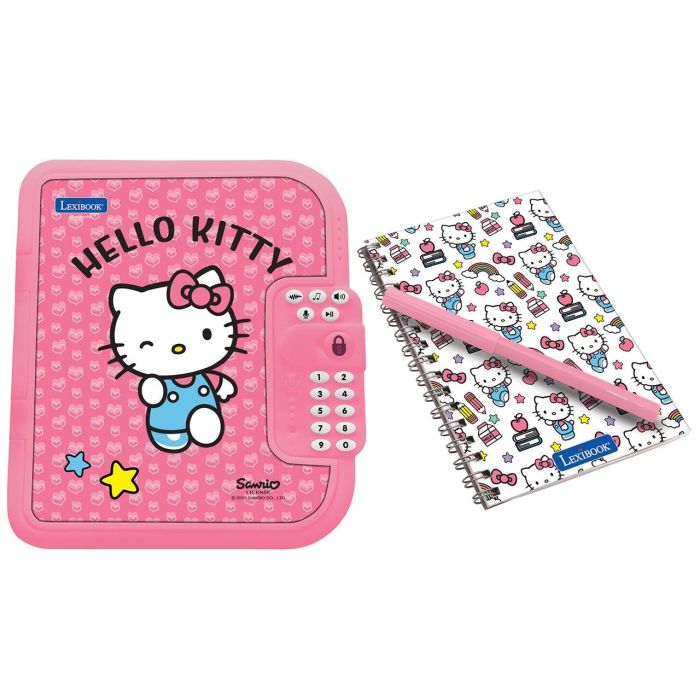 Lexibook Hello Kitty Sd50Hk - Diario Electrónico Interactivo Personalizable con Contraseña y Bolígrafo para Niños +6 Años 1 Lexibook Hello Kitty Sd50Hk - Diario Electrónico Interactivo Personalizable con Contraseña y Bolígrafo para Niños +6 Años 1