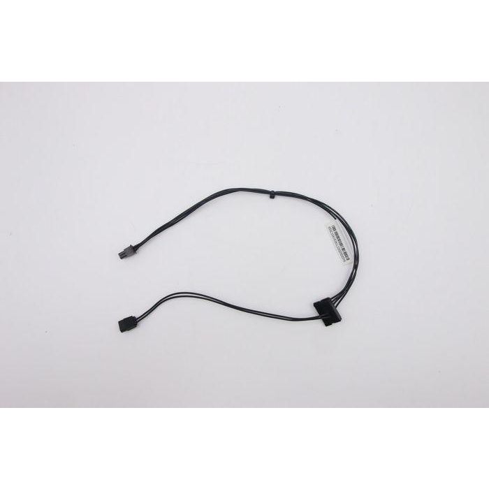Lenovo SATA power cable with two segments: 290mm and 180mm lengths, mini 4-pin to right-angle 15-pin SATA connectors. 2 Lenovo SATA power cable with two segments: 290mm and 180mm lengths, mini 4-pin to right-angle 15-pin SATA connectors. 2