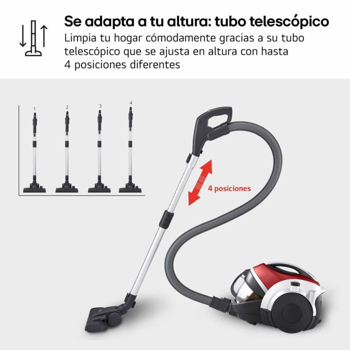 Aspirador LG VC5506NHTB 650 W 18 Aspirador LG VC5506NHTB 650 W 18