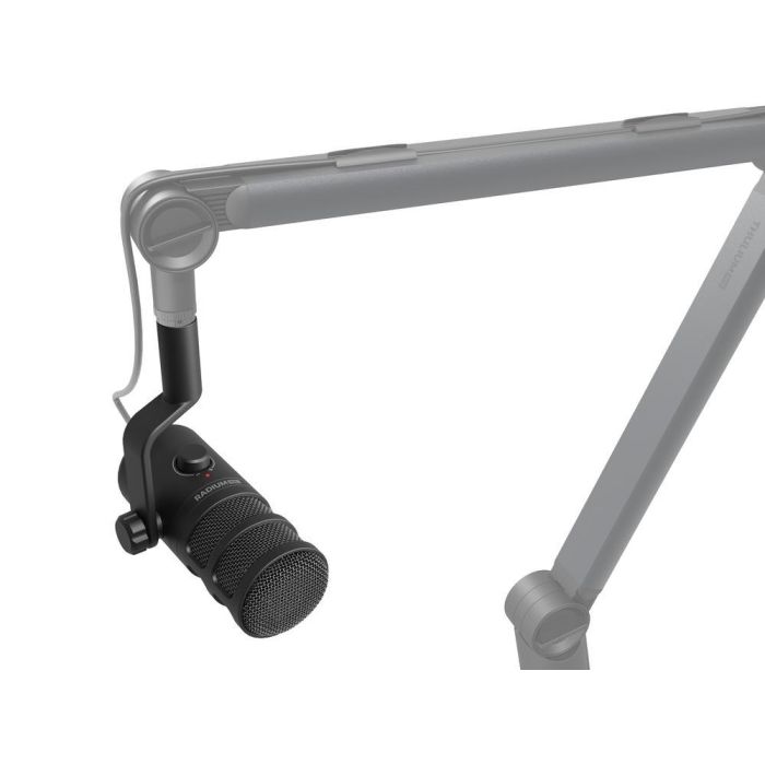 GENESIS Radium 350D Micrófono para PC Negro, USB, Audio Podcast 24 bits 192 kHz, Dinámico con Filtro Antipop Integrado