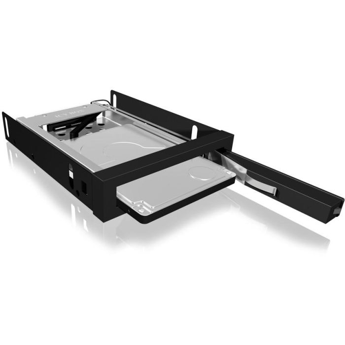 Wechselrahmen. 1xSATA 2.5" zu 1xSATA Host. trägerlos. für 3.5" Schacht ICY BOX 0 Wechselrahmen. 1xSATA 2.5" zu 1xSATA Host. trägerlos. für 3.5" Schacht ICY BOX 0