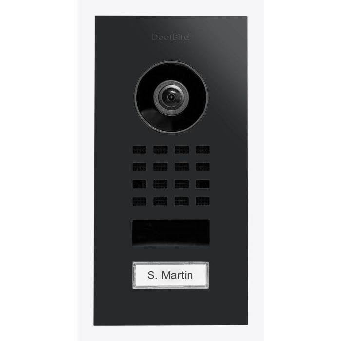 DoorBird D1101V Videoportero IP Estación de puerta empotrada de acero inoxidable V2A