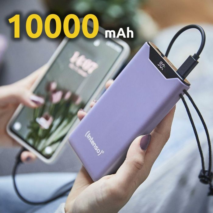 Intenso Powerbank F10000 10000 mAh Lila - Power Delivery, Quick Charge 3.0, 7332033 5 Intenso Powerbank F10000 10000 mAh Lila - Power Delivery, Quick Charge 3.0, 7332033 5
