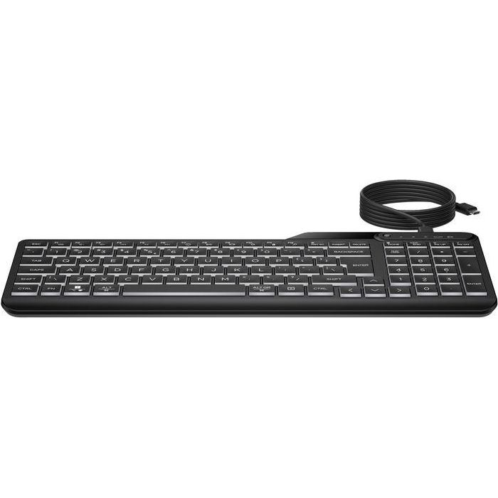 HP 400 Backlit Wired Keyboard HP 400 Backlit Wired Keyboard
