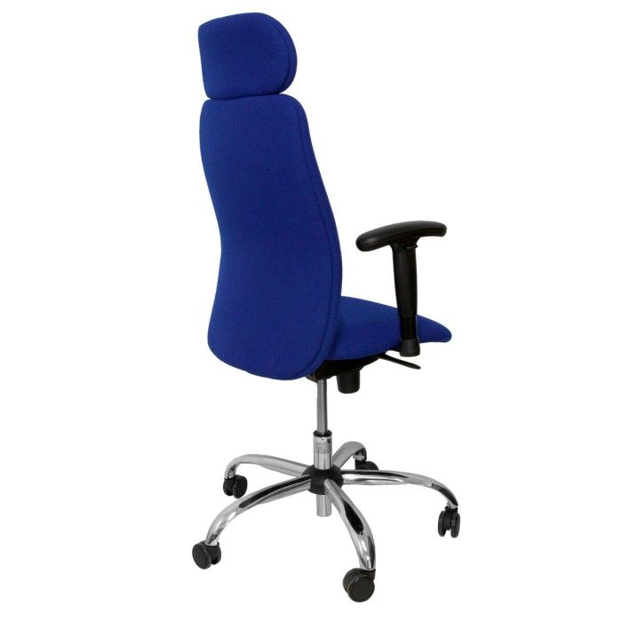 Silla de Oficina con Cabecero Fuente P&C BALI229 Azul 2 Silla de Oficina con Cabecero Fuente P&C BALI229 Azul 2