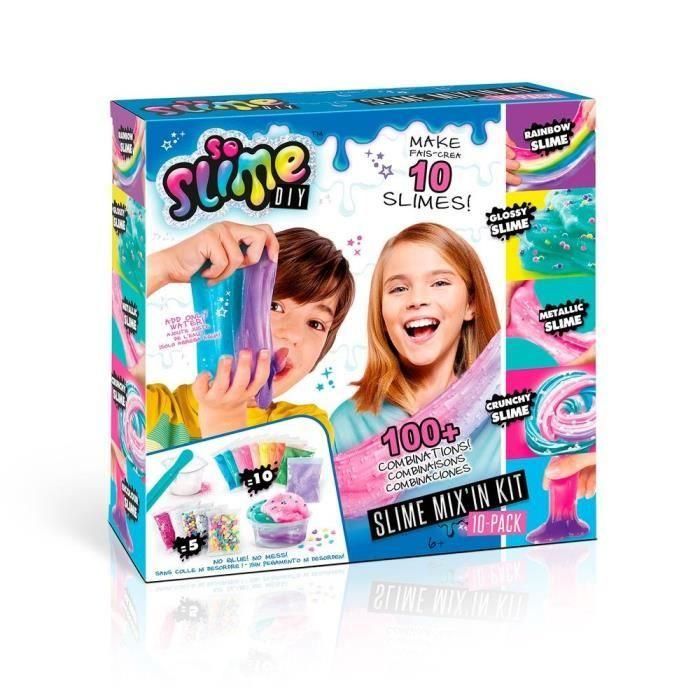 CANAL TOYS - Slime - Kit Mix'in - Pack 10 Slimes 4 CANAL TOYS - Slime - Kit Mix'in - Pack 10 Slimes 4