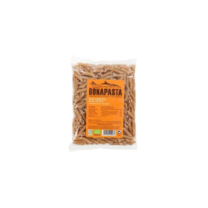 BONAPASTA Macarrones de Espelta Blancos 500g Ecológicos
